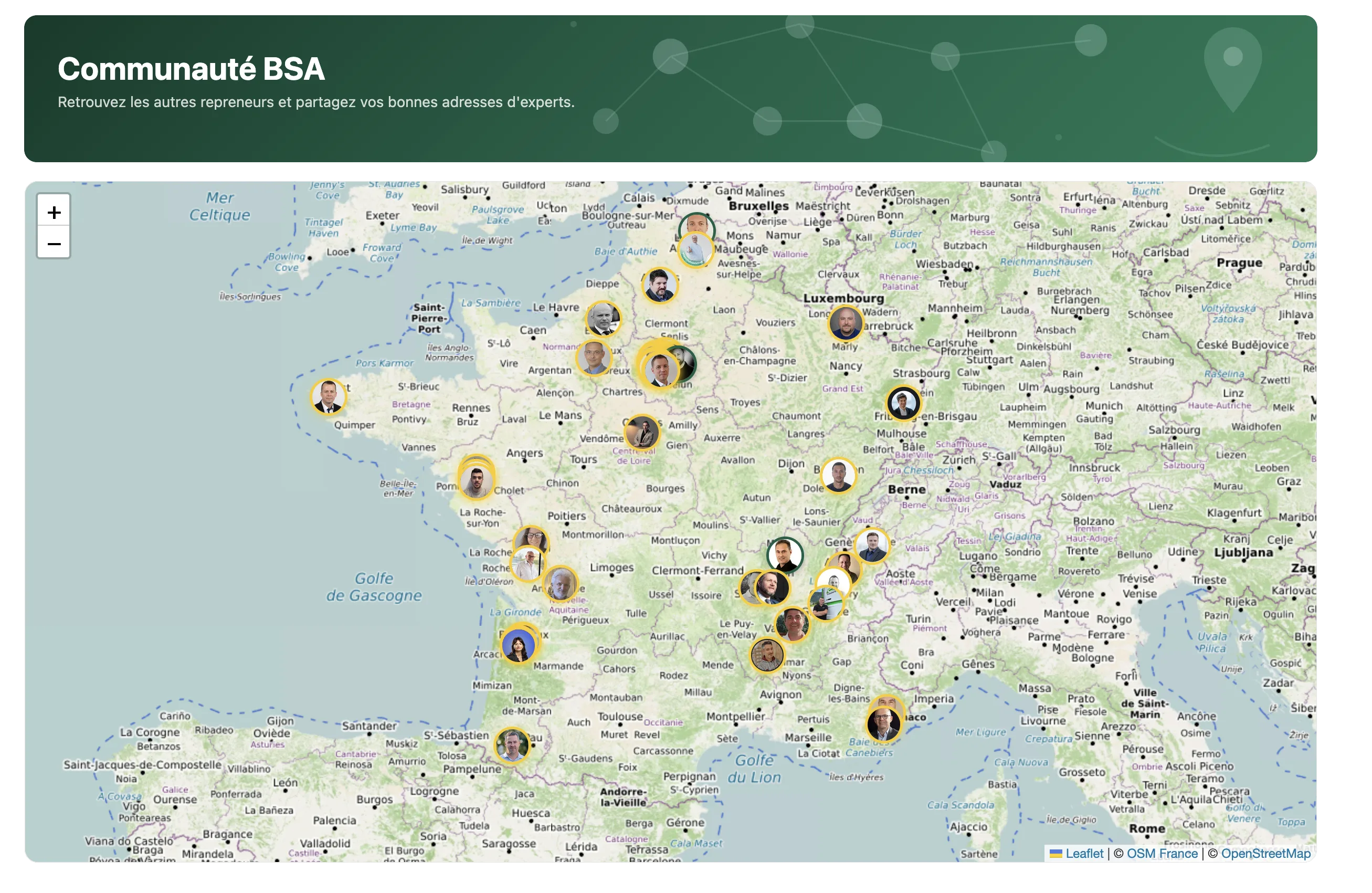La communauté BSA : repreneurs, experts, masterclasses